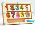 HueQuest Magnetic Color and Number Game for Kids Aged 3 and Up