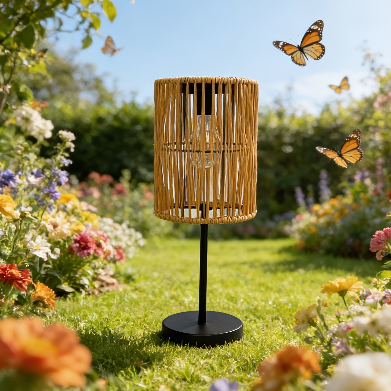 Decorative Solar Lantern for Bistro and Café Spaces