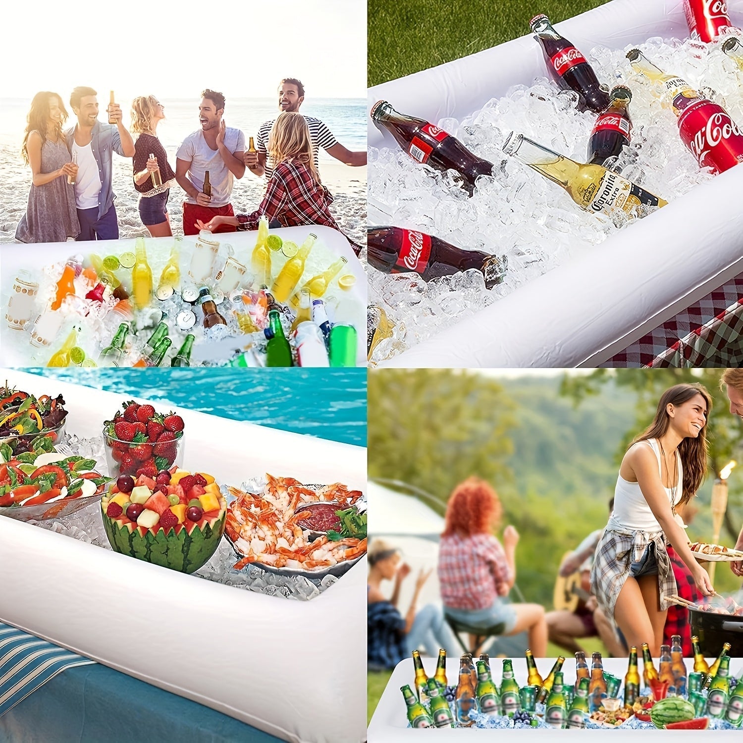 Inflatable Ice Trough Party Cooler