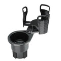 CupSpin Duo Car Cup Holder, 360 Degree Swivel for Two Drinks
