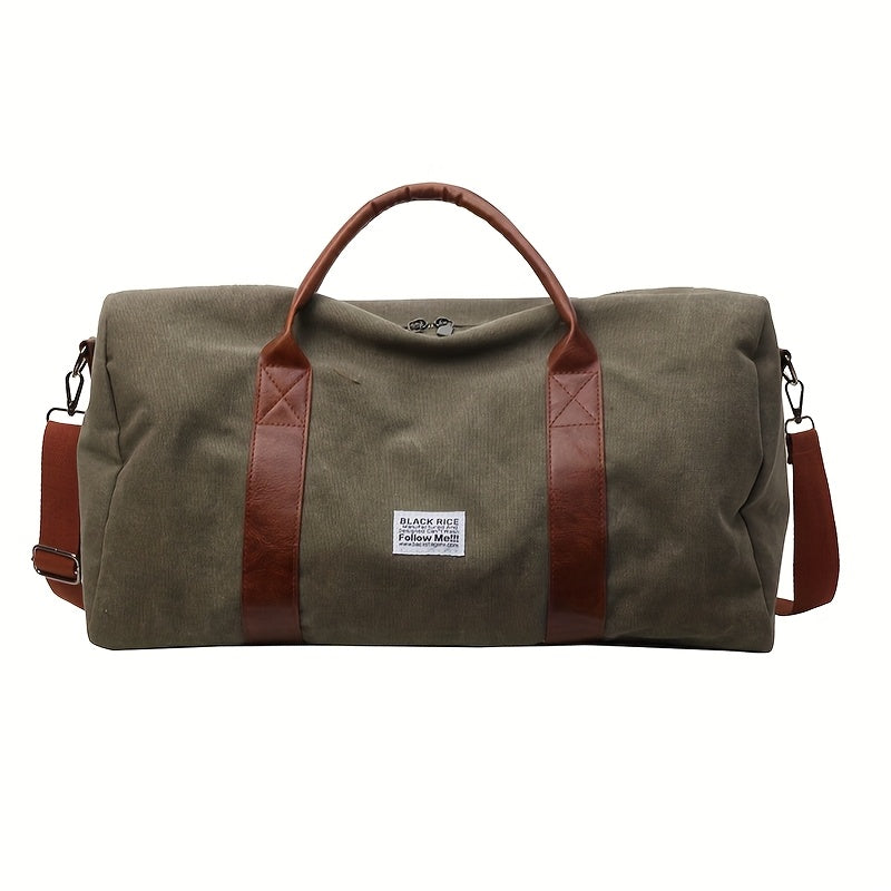 Vypraná vintage taška Weekender s víceúčelovým úložným prostorem