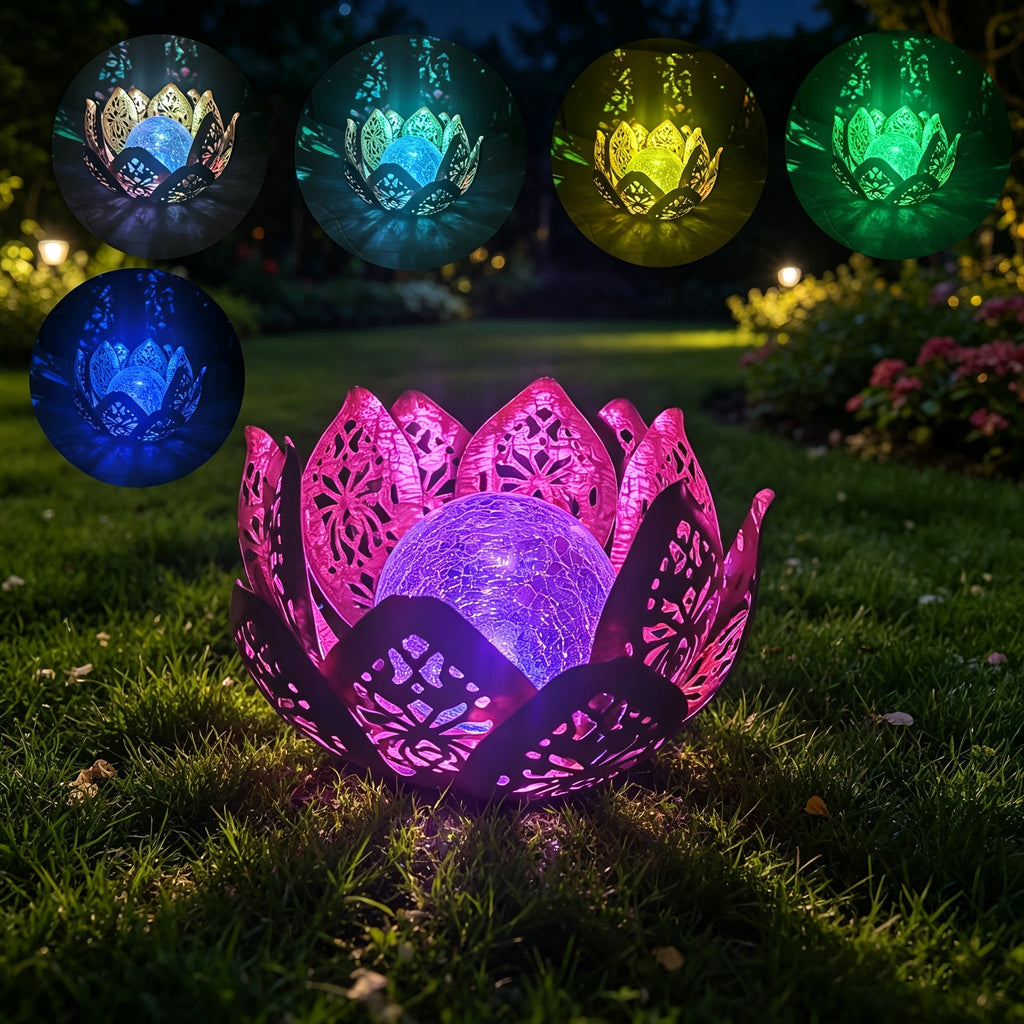 Solar Lotus bordlampe