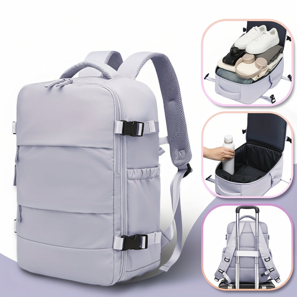 Travel Vacuum Backpack Set