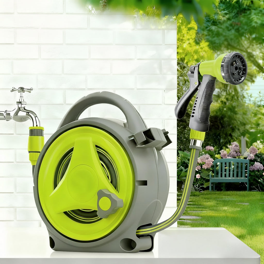 Kit tubo dell'acqua retrattile per una facile manutenzione del giardino