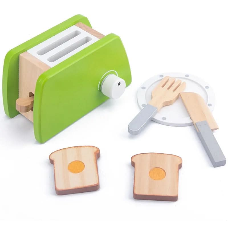 TinyChef Wooden Kitchen Set For Little Chefs Realistic Play Set