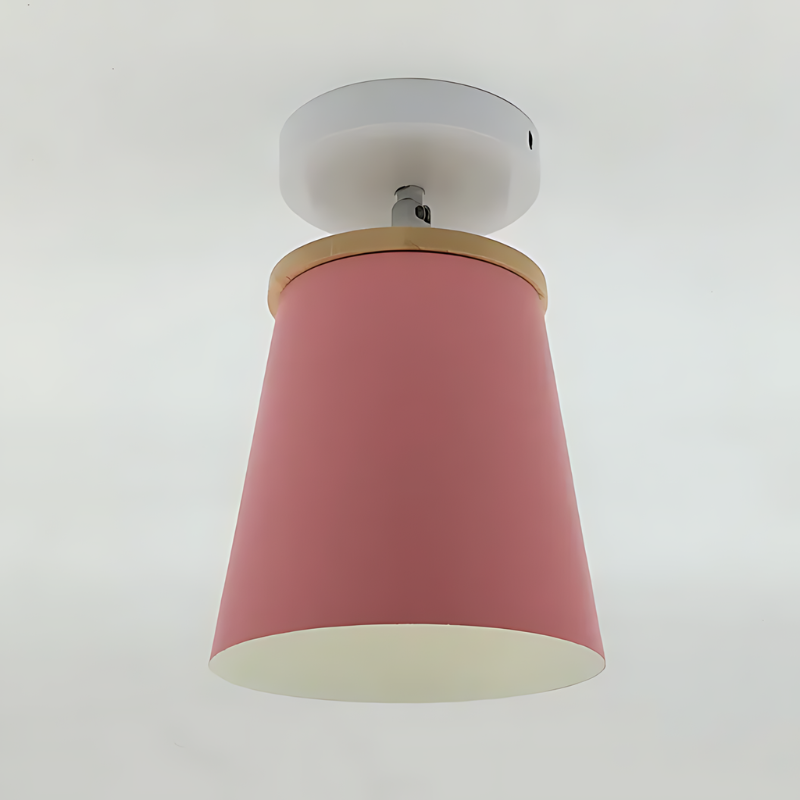 Stropní lampa AuroraGlow s teplým ambientním světlem pro moderní interiéry