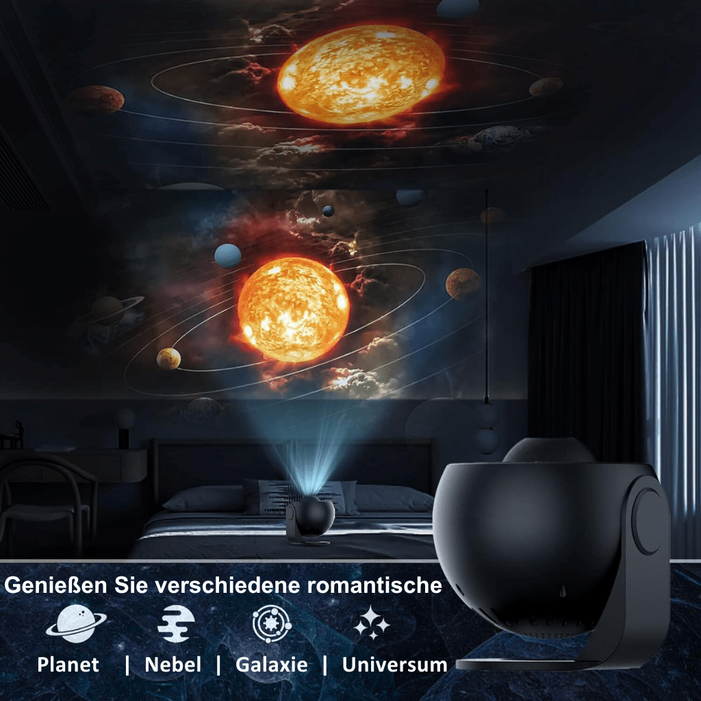 StellarAura HD Starry Sky Projector With 13 Galaxy Discs