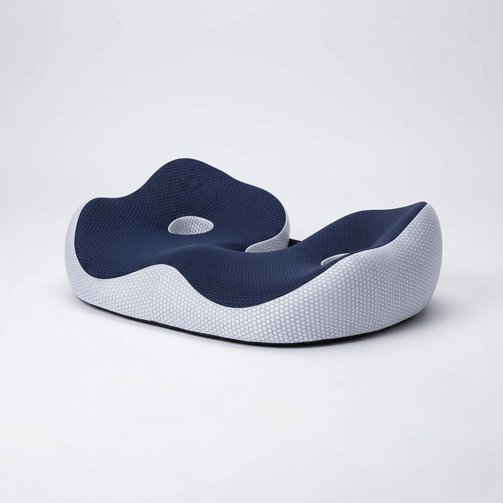PostureEase Memory Cushion For Flexible Posture Support And Comfort