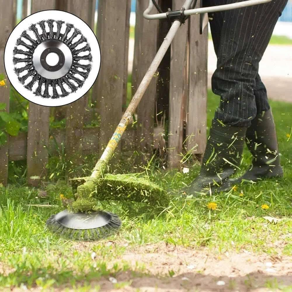 Sturdy Steel Weed Trimmer for Garden Paths and Edges