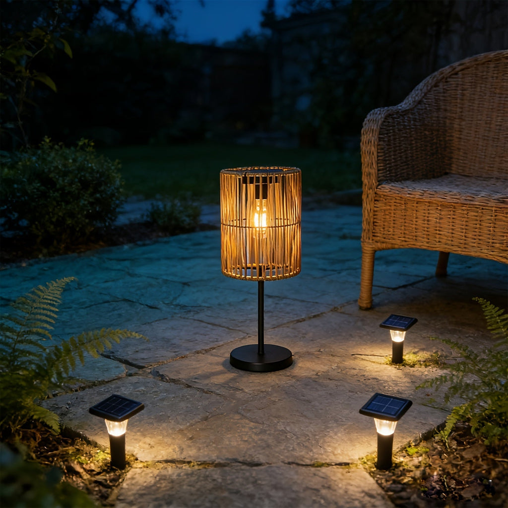 Decorative Solar Lantern for Bistro and Café Spaces