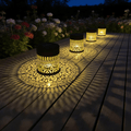 Solar Projection Lamp for Elegant Outdoor Ambience