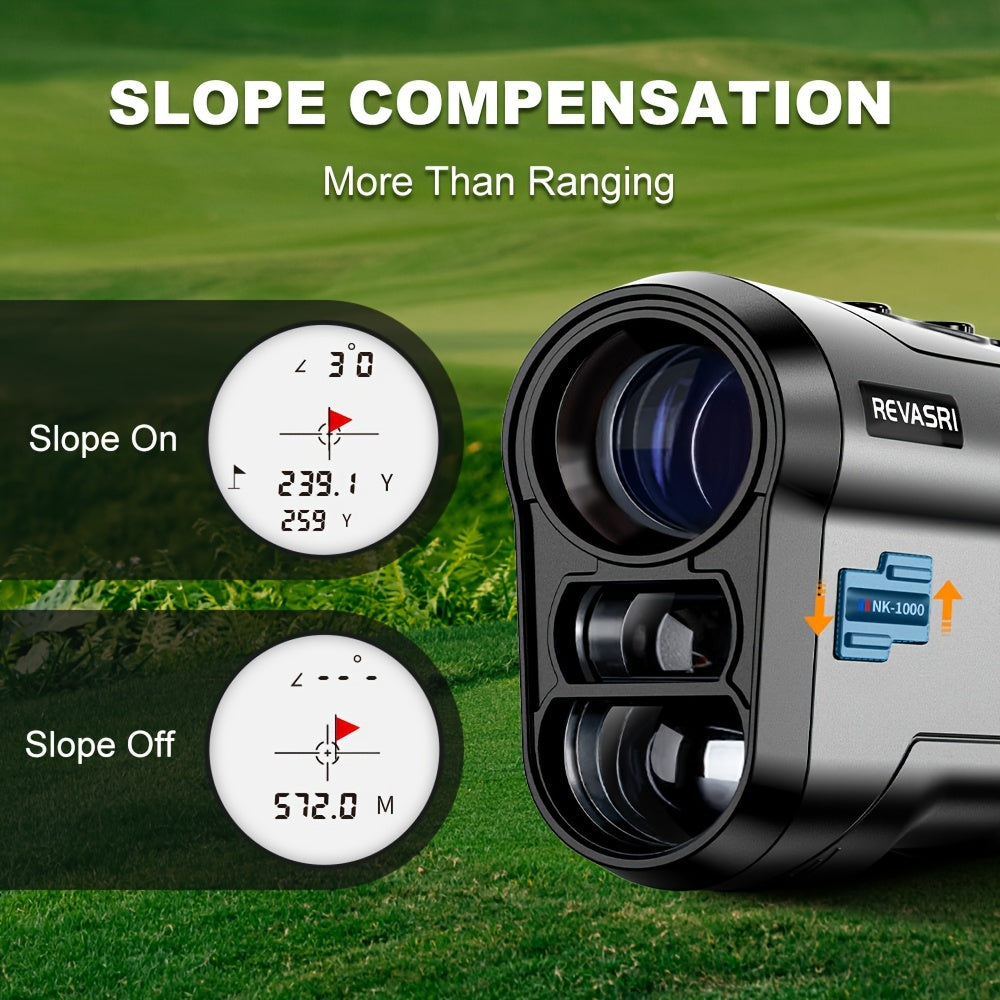 Genopladelig golfafstandsmåler med USB