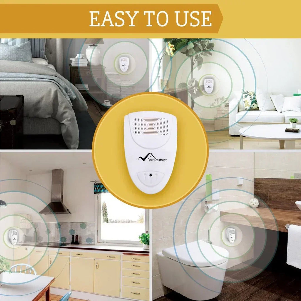Ultrasonic Bed Bug Repeller For Quick Elimination In 48 Hours
