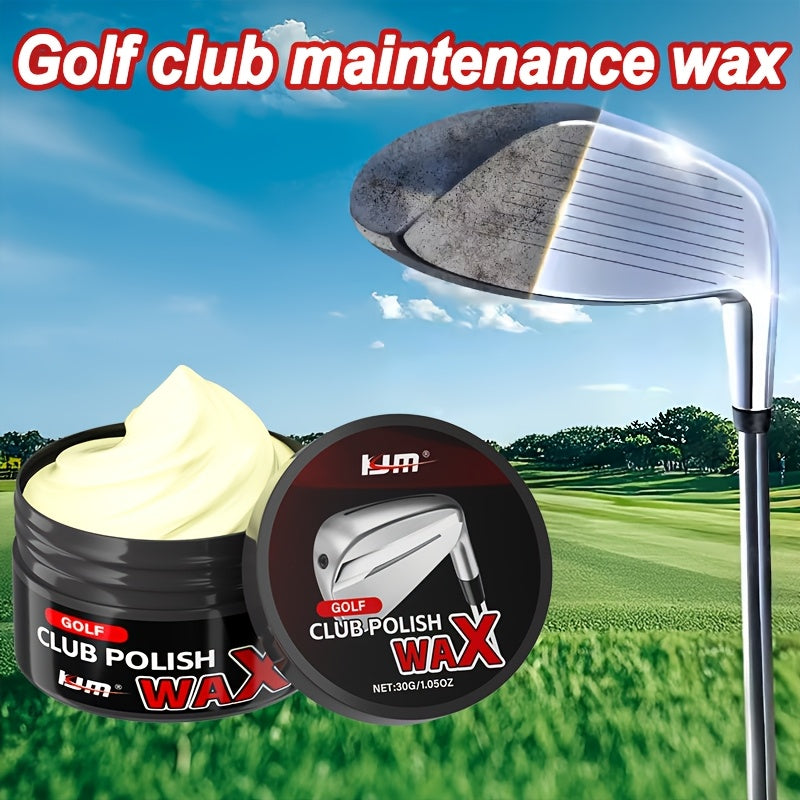 Voskový lešticí prostředek na golfové hole