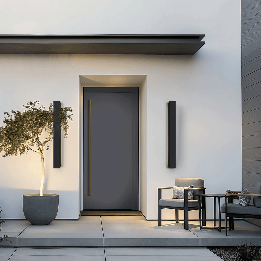 Lampada esterna NordicGlow per spazi all'aperto moderni