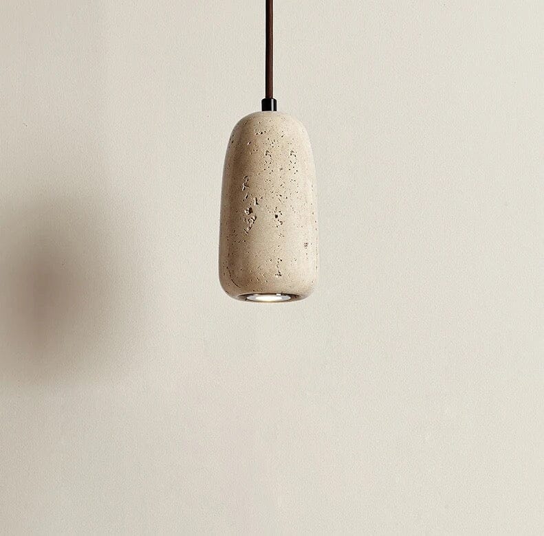 Solena Travertine Pendant Lights For Modern Interiors