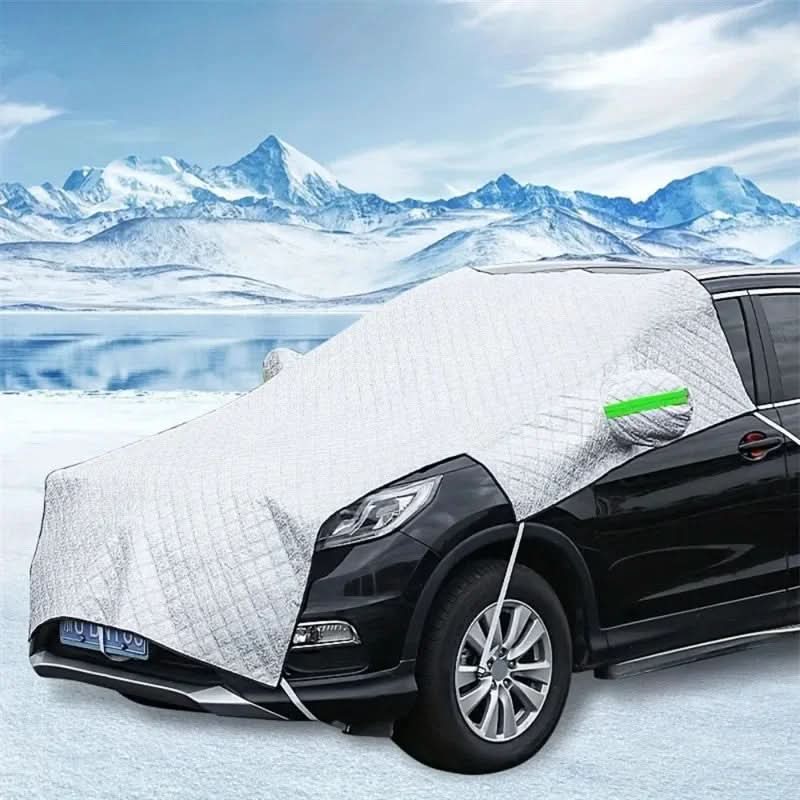 FrostGuard Reflective All Weather Car Cover Against Frost and Heat