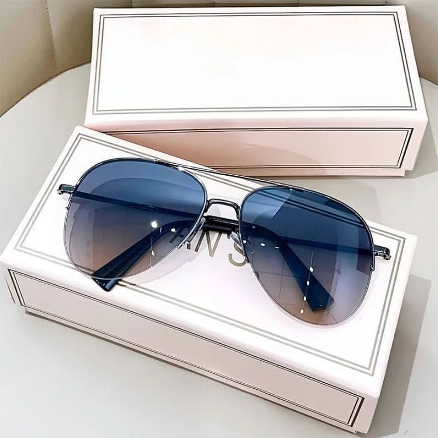 Occhiali da Sole LumenFlight Pilot con Gradiente di Colore e Protezione UV400 per Uomo