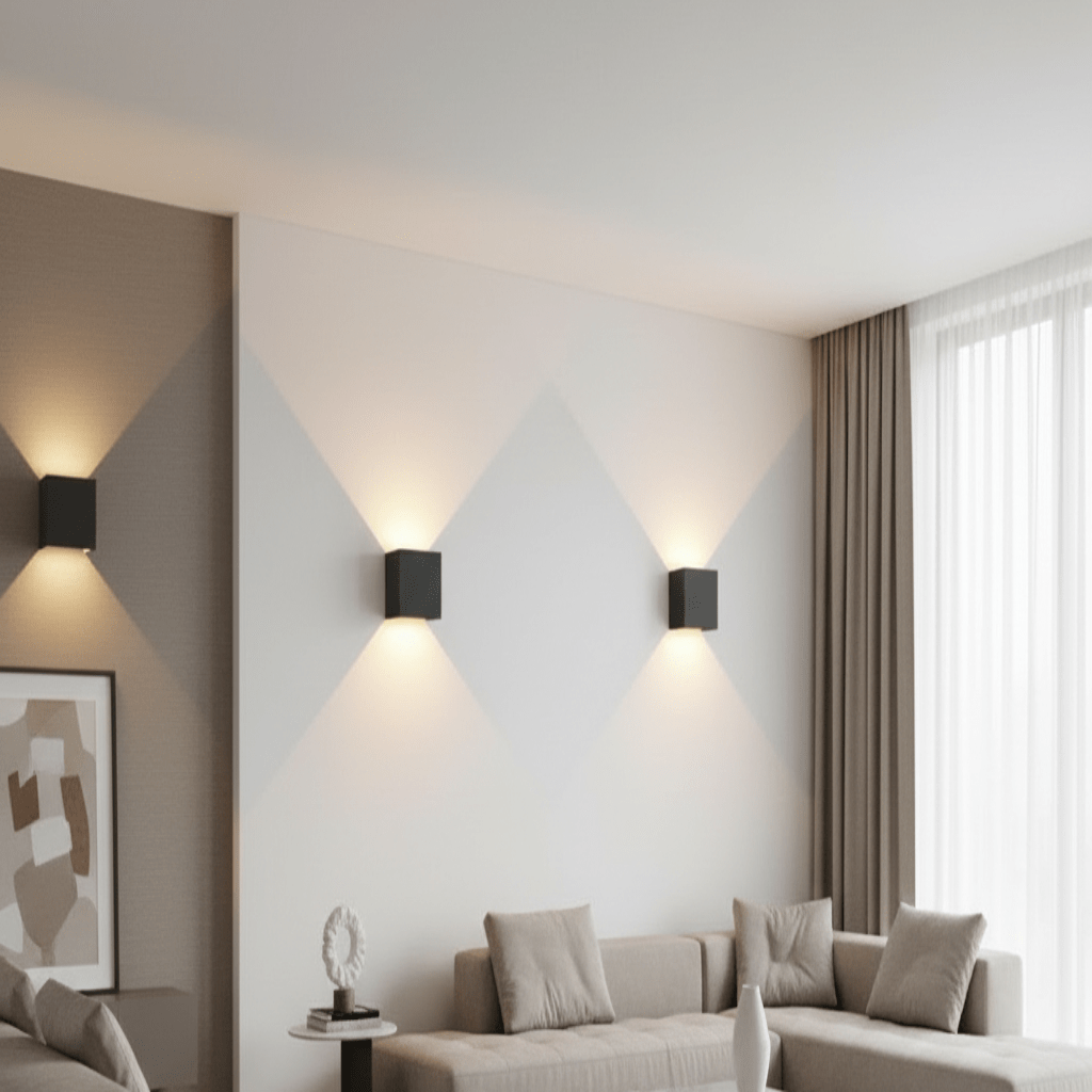 Luce da Parete LED Wireless LumaFlex con Fascio Regolabile
