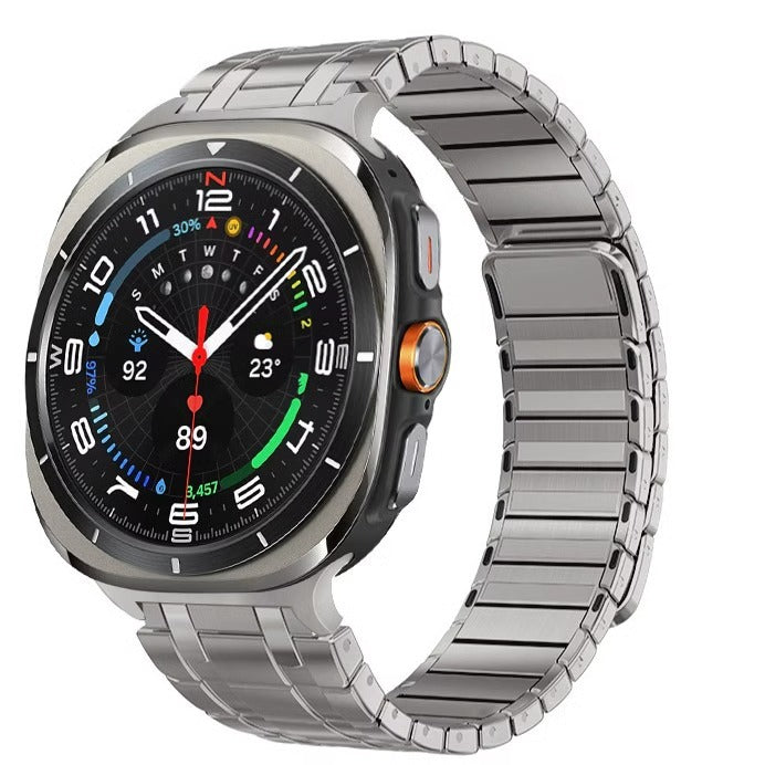 AP Frostet Rustfrit Stål Magnetisk Rem til Samsung Watch 7 Ultra | Fervei