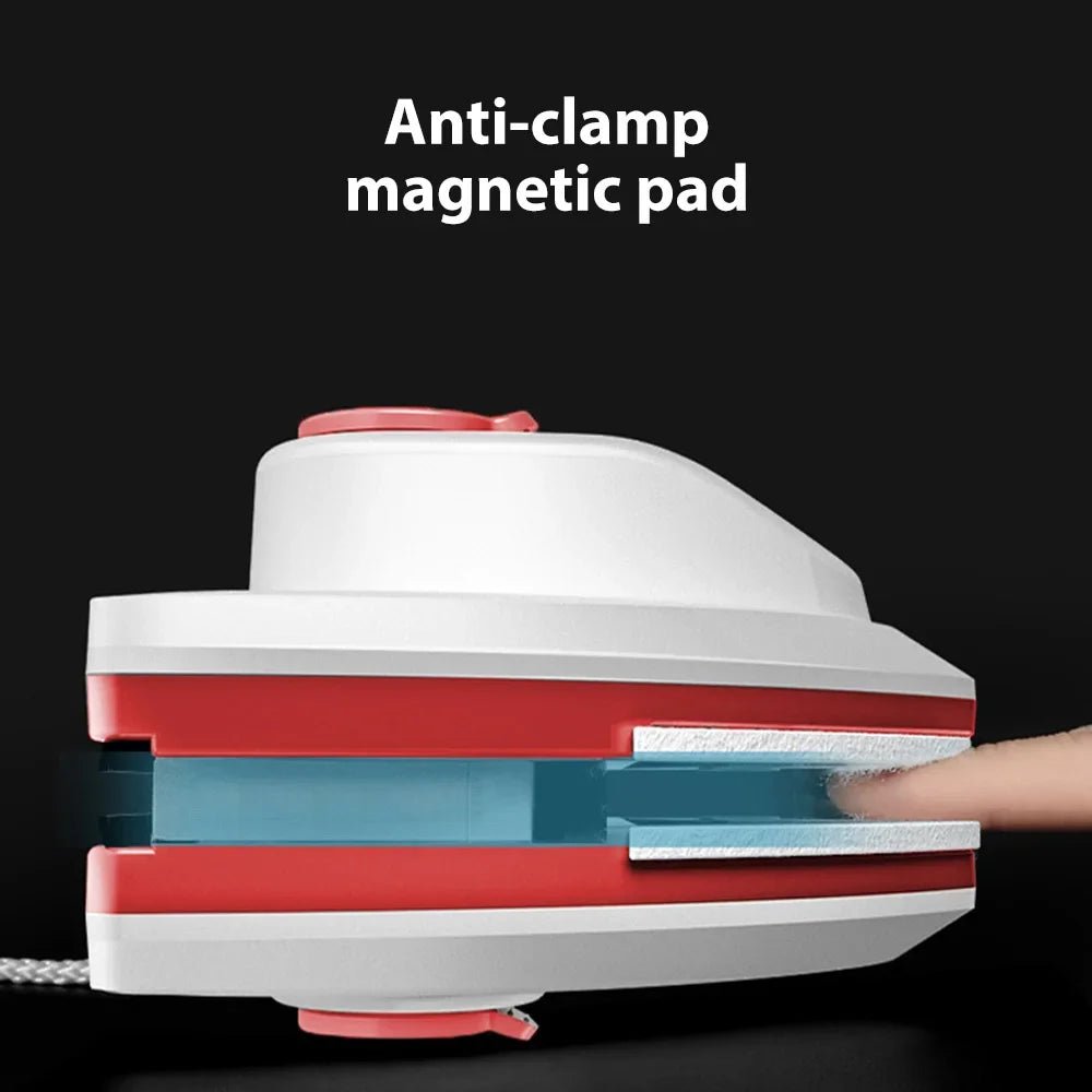 AquaGlide Magnetic Double-Sided Glass Cleaner With Water Filling Chamber