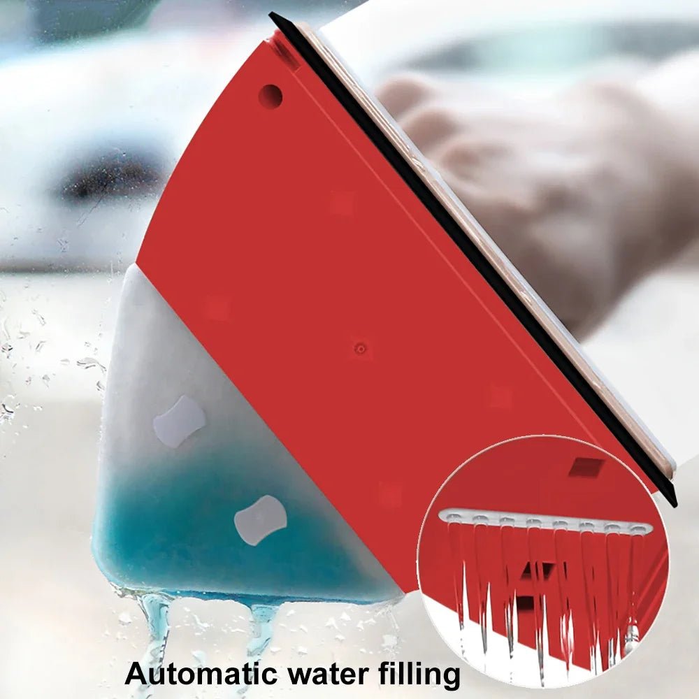 AquaGlide Magnetic Double-Sided Glass Cleaner With Water Filling Chamber