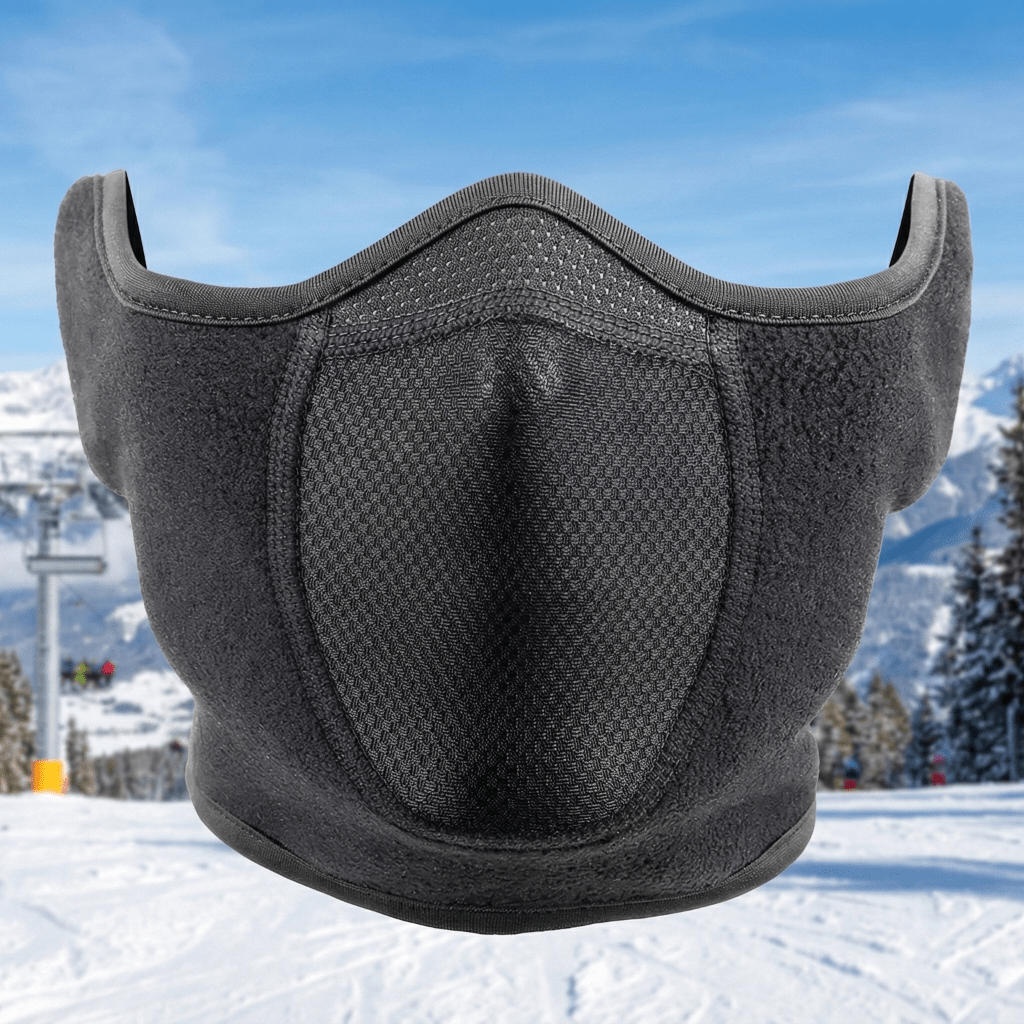 FrostGuard Windproof Fleece Face Mask for Outdoor Activities