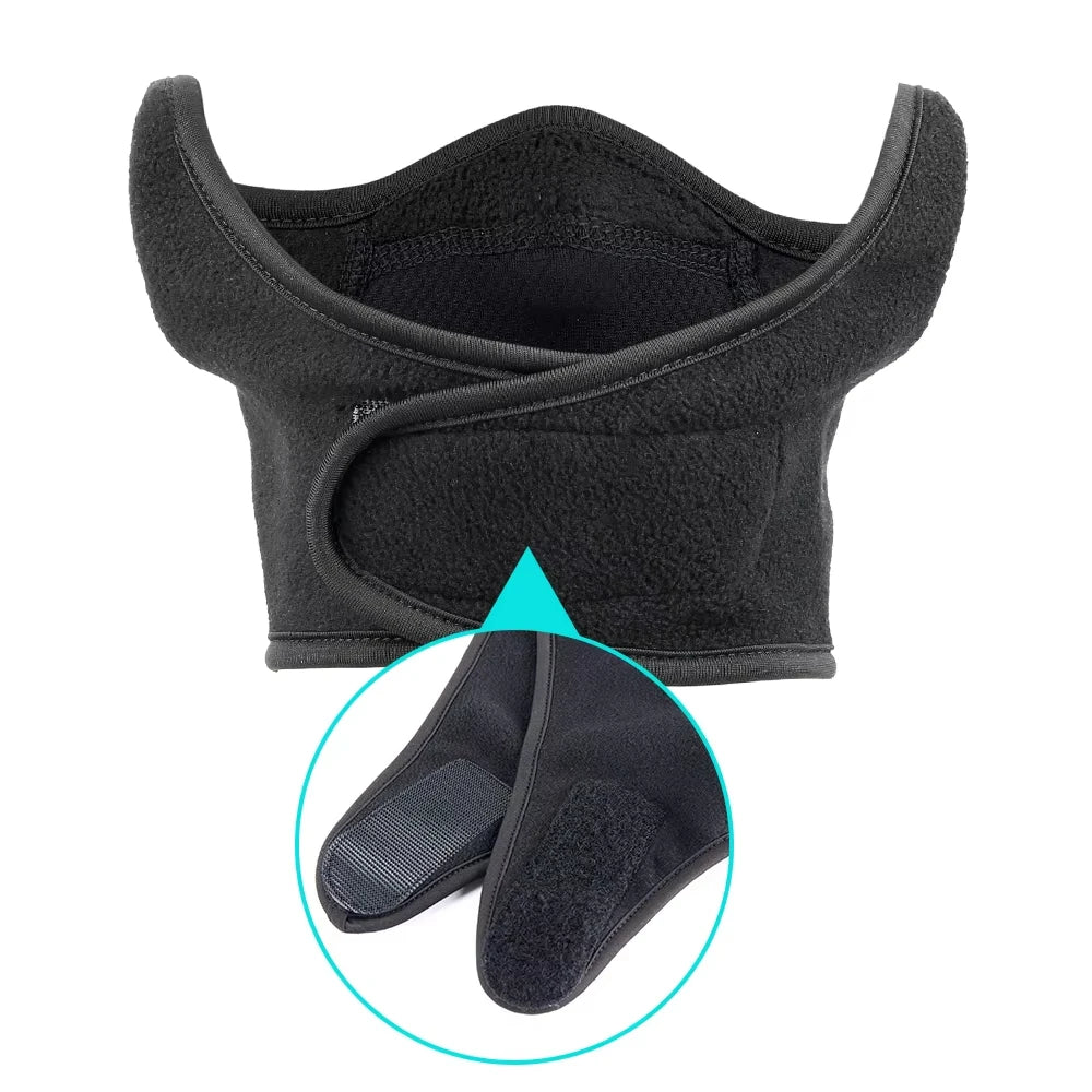 FrostGuard Windproof Fleece Face Mask for Outdoor Activities