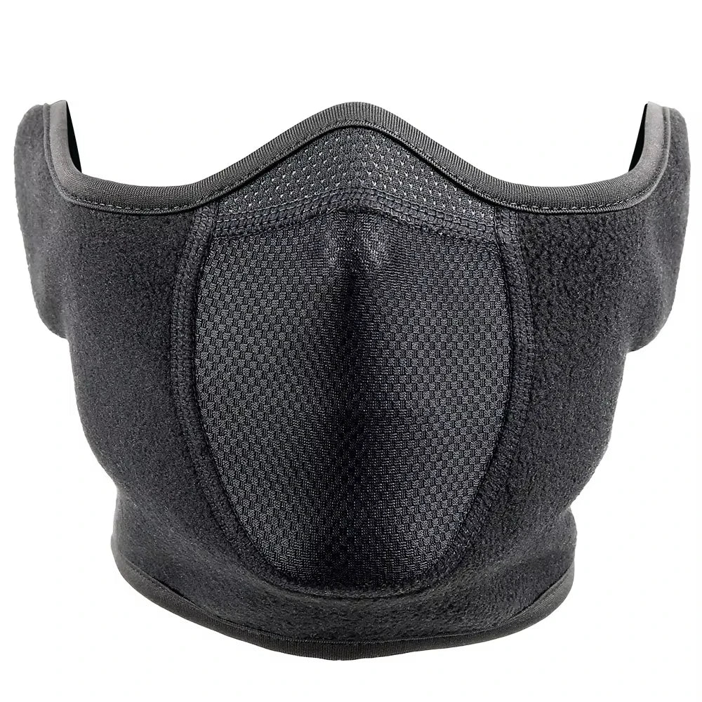 FrostGuard Windproof Fleece Face Mask for Outdoor Activities