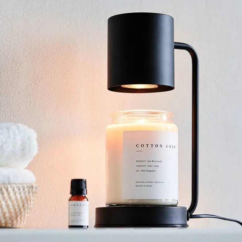 CalmGlow Ceramic Scent Lamp for Essential Oils and Cozy Ambiance
