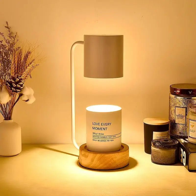 CalmGlow Ceramic Scent Lamp for Essential Oils and Cozy Ambiance