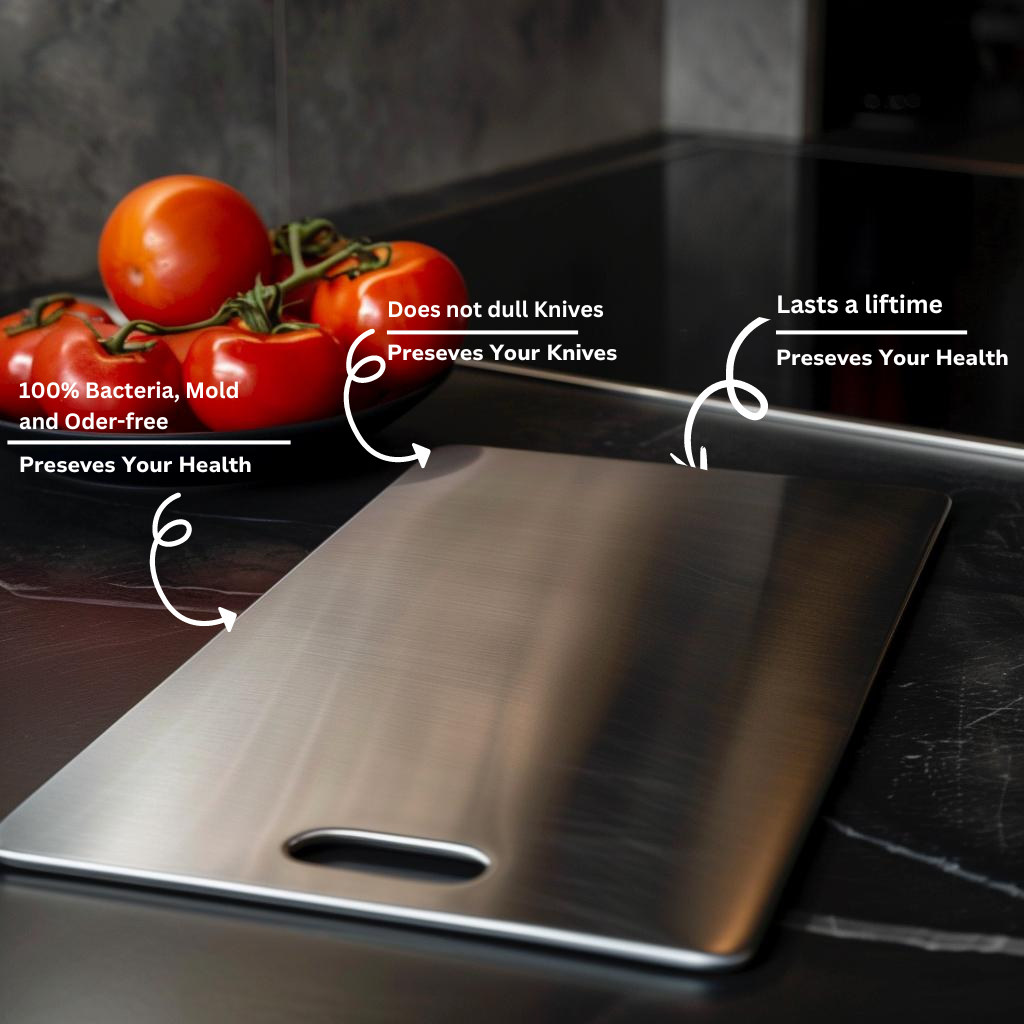 Health-Smart Cutting Board For A Cleaner Safer Kitchen Daily