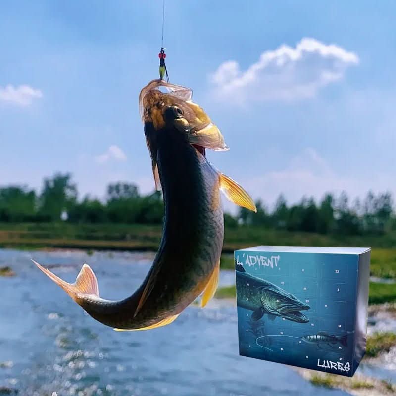 NovaLure Advent Calendar 2025 For Anglers With 24 Unique Lures