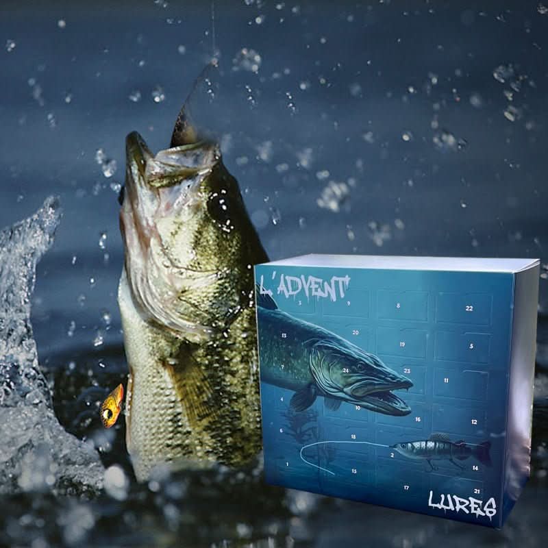 NovaLure Advent Calendar 2025 For Anglers With 24 Unique Lures