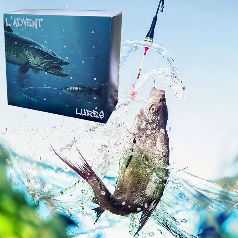 NovaLure Advent Calendar 2025 For Anglers With 24 Unique Lures