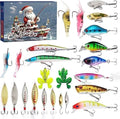 Angler Advent: 24-Day Christmas 2025 Countdown Fishing Tackle Calendar