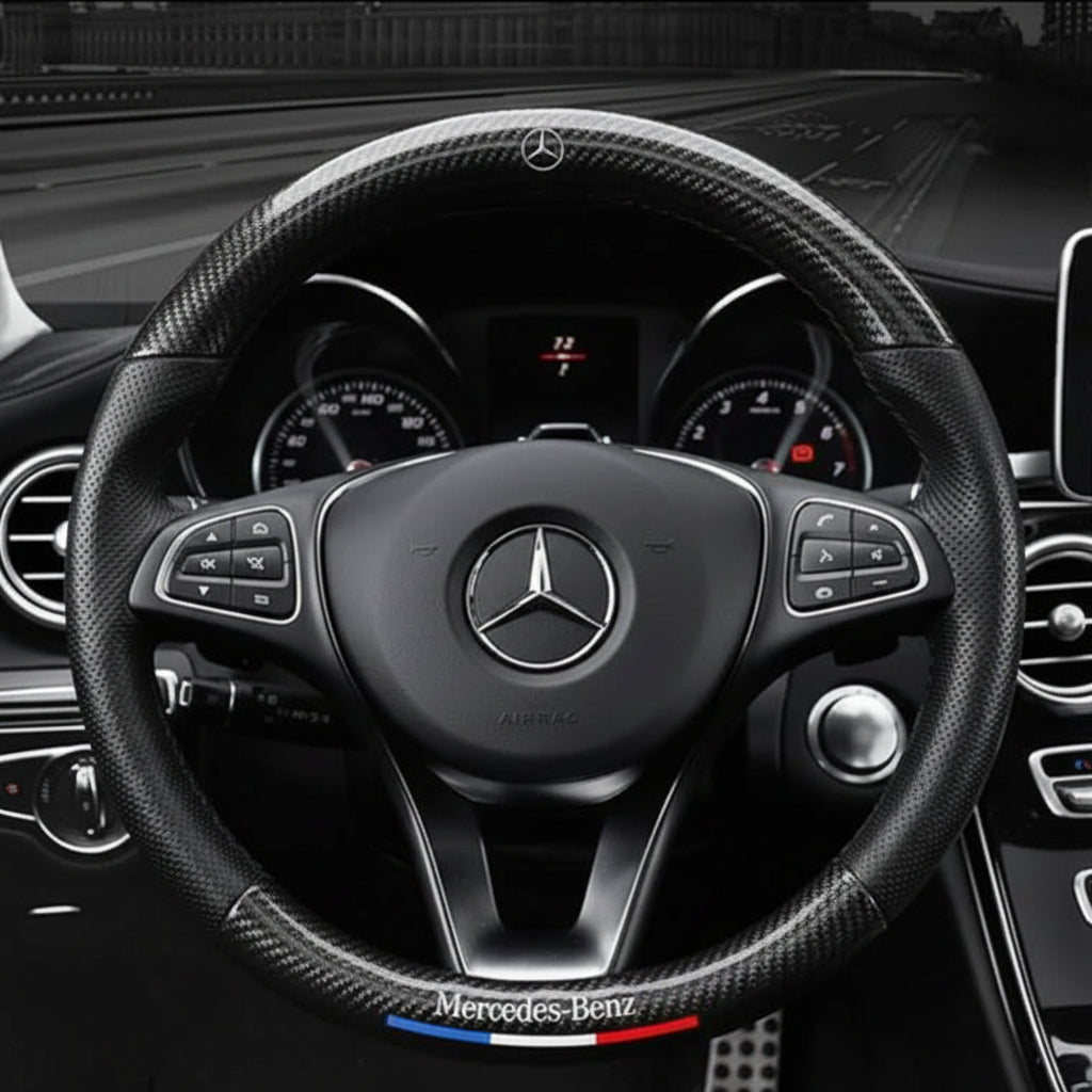 AirShield Steering Wheel Cover - Breathable Anti-Slip For Comfort And Protection