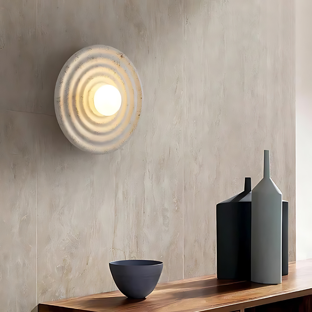 Kirynlo Japandi Style Wall Light For Minimalist Home Decor