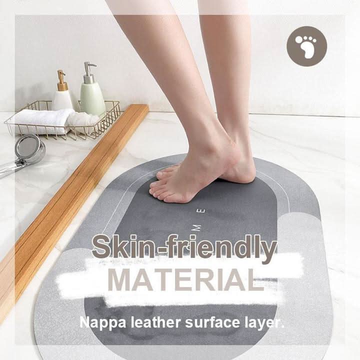 CloudNest Bath Mat Quick Dry Microfiber For Comfort And Style