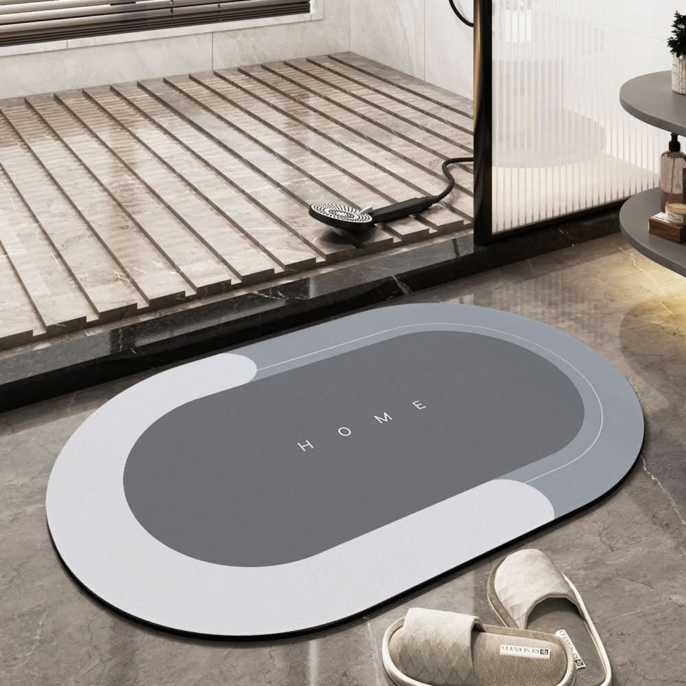 CloudNest Bath Mat Quick Dry Microfiber For Comfort And Style