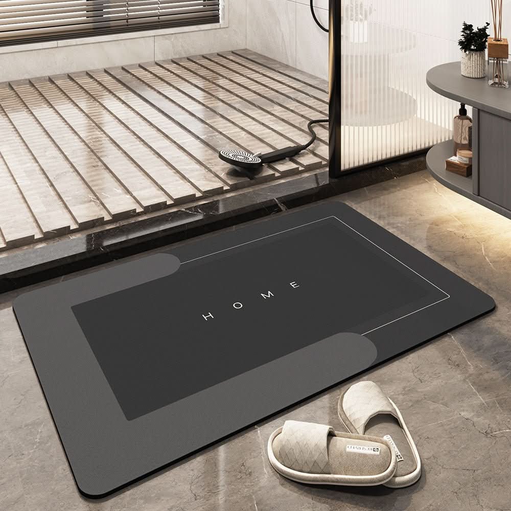 CloudNest Bath Mat Quick Dry Microfiber For Comfort And Style
