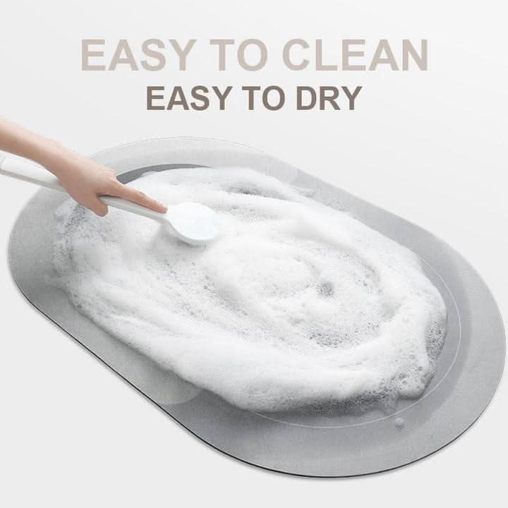 CloudNest Bath Mat Quick Dry Microfiber For Comfort And Style
