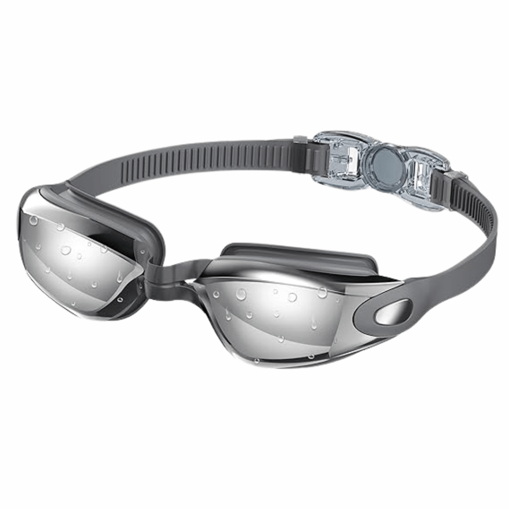 AquaGlide Anti-Fog Swimming Goggles For Optimal Vision And Comfort