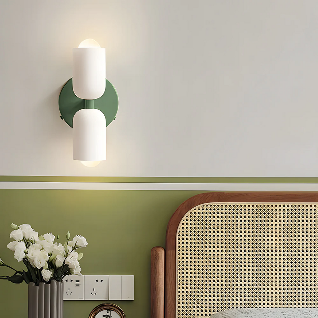 Luminevo Modern Dual-Head Wall Lamp For Hallways And Living Rooms