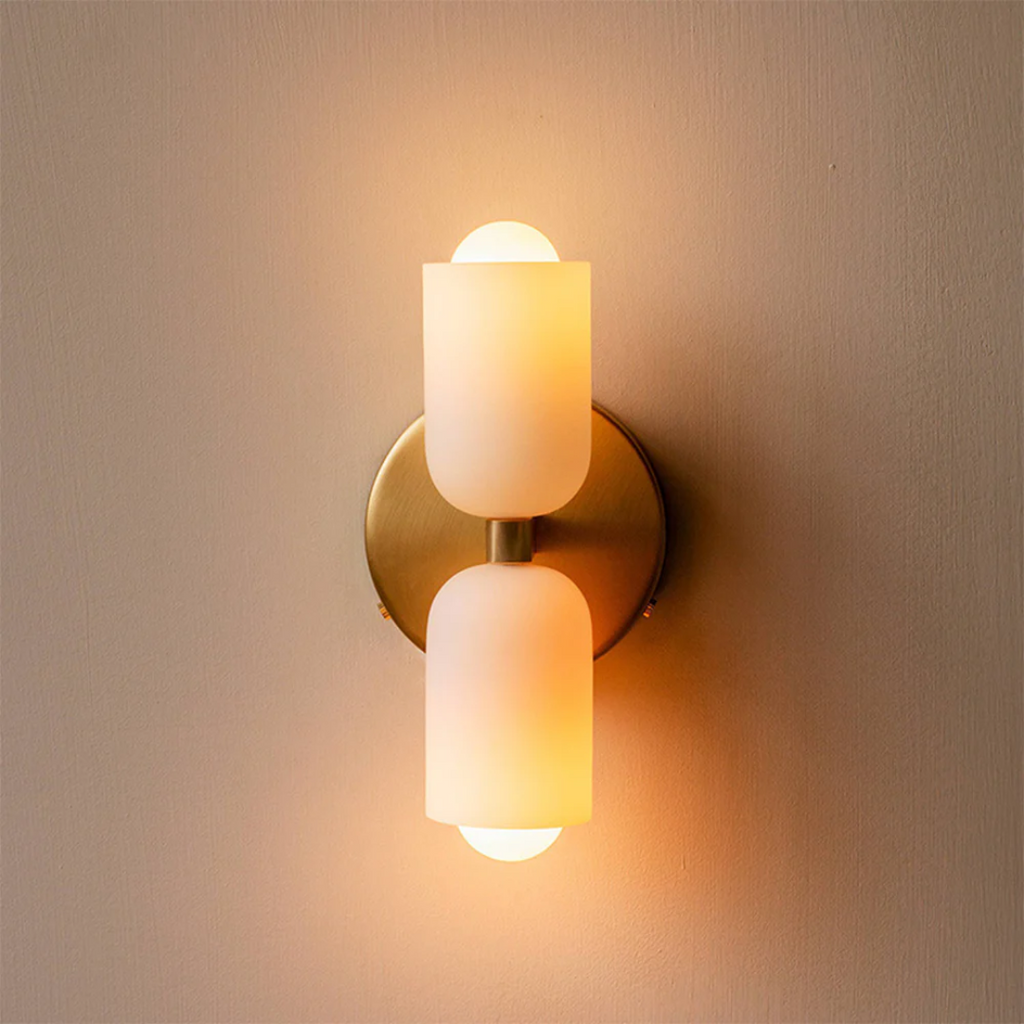 Luminevo Modern Dual-Head Wall Lamp For Hallways And Living Rooms