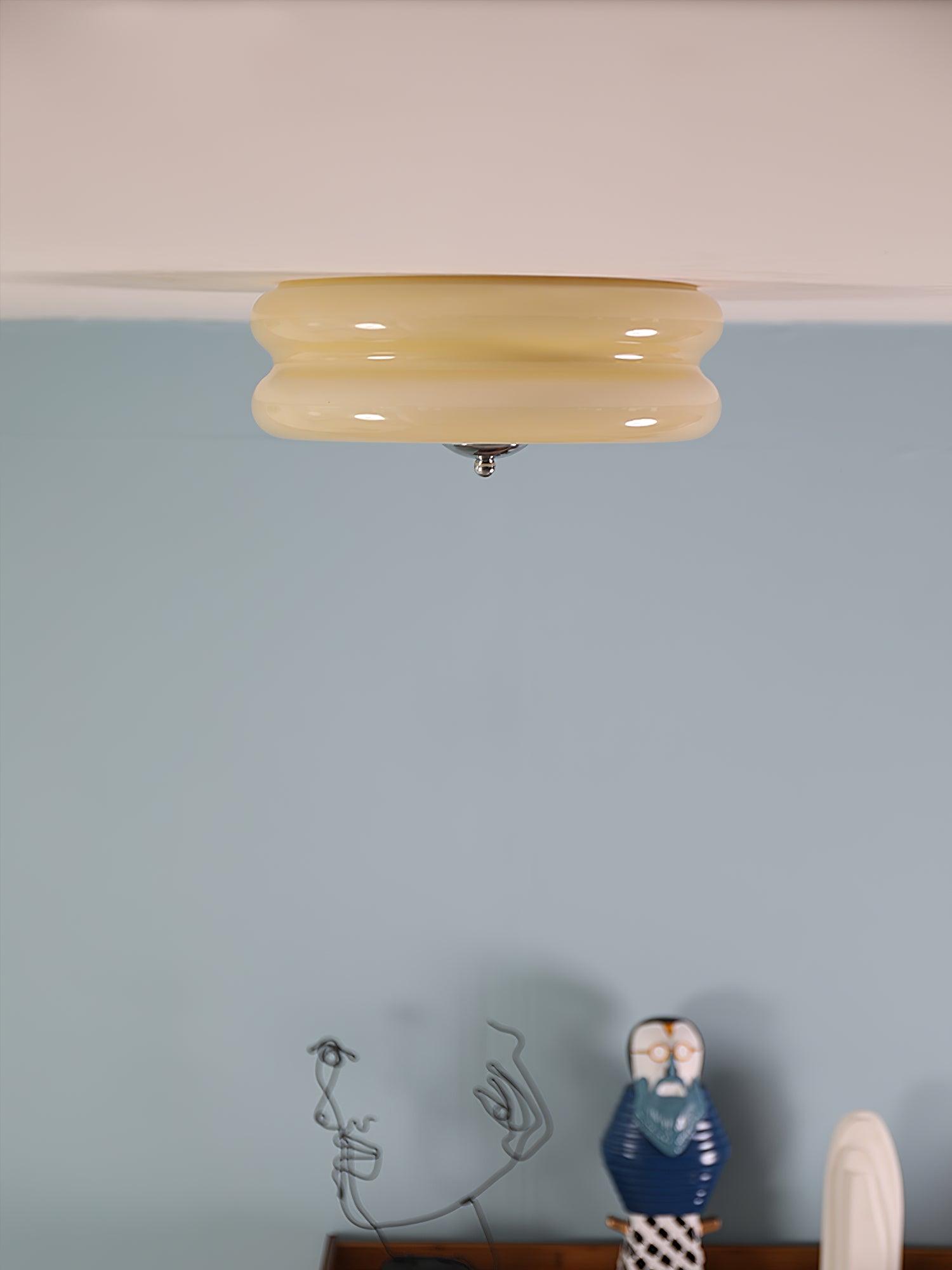 Riviera stropní svítidlo ve stylu art deco s vintage geometrickým designem