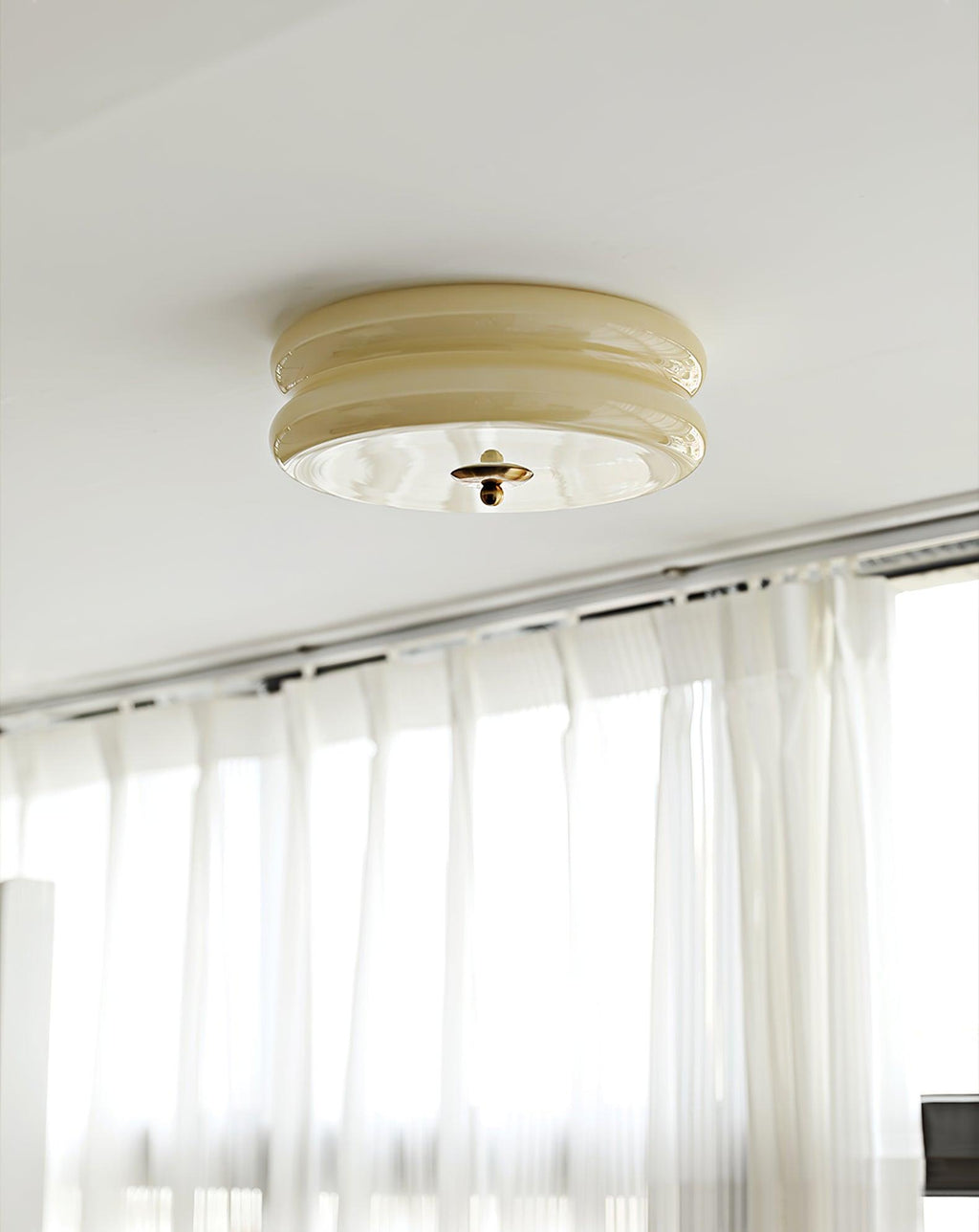 Riviera stropní svítidlo ve stylu art deco s vintage geometrickým designem