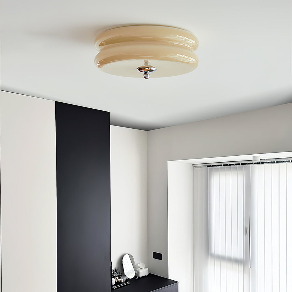 Riviera stropní svítidlo ve stylu art deco s vintage geometrickým designem