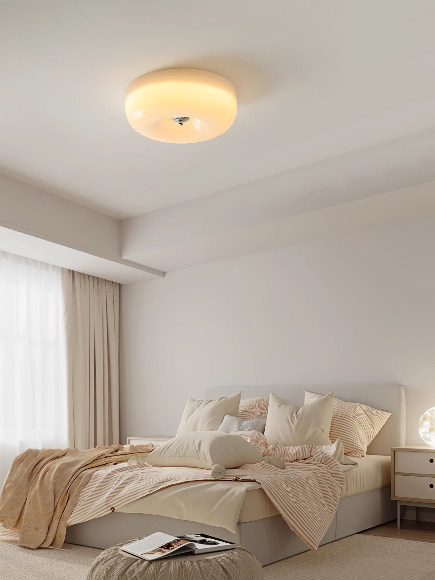 Riviera stropní svítidlo ve stylu art deco s vintage geometrickým designem