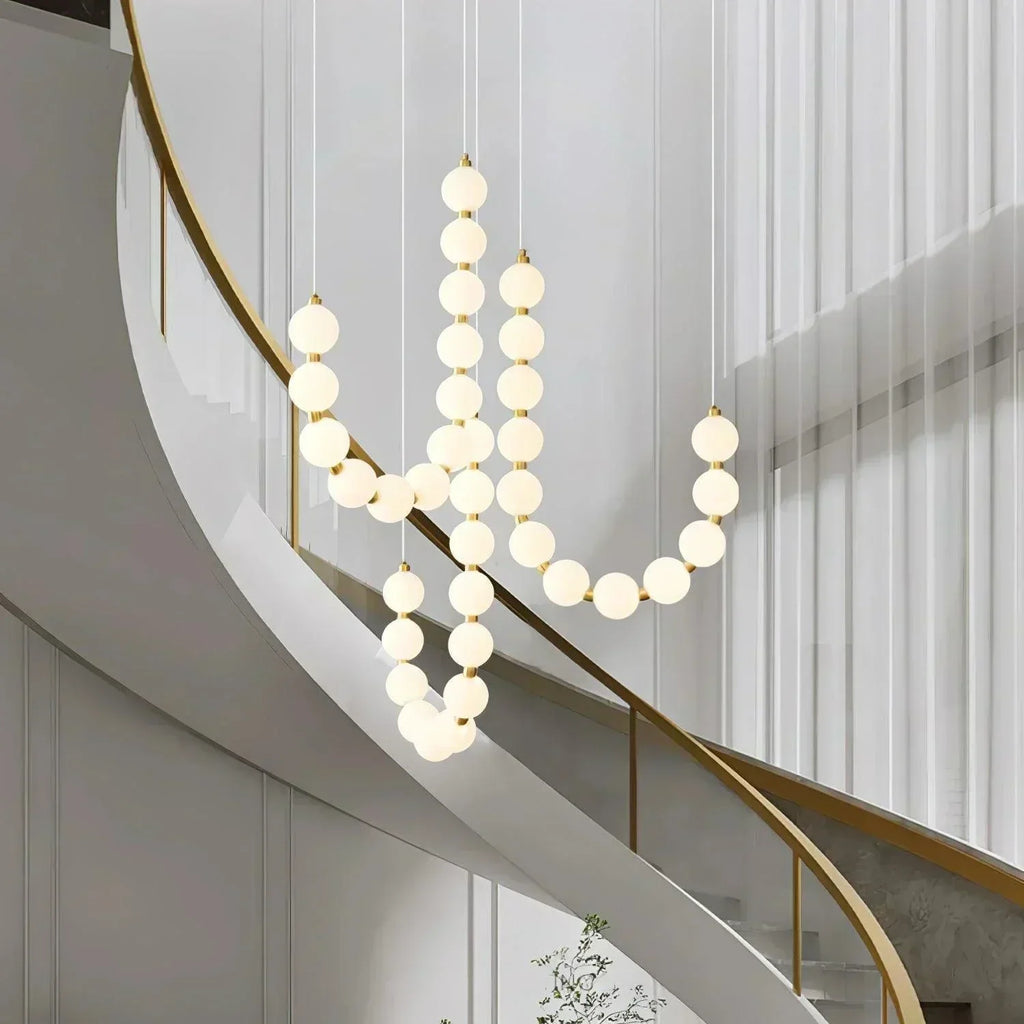 EclatLuxe Lysekrone Halskæde Elegant Udseende Til Moderne Hjemmebelysning